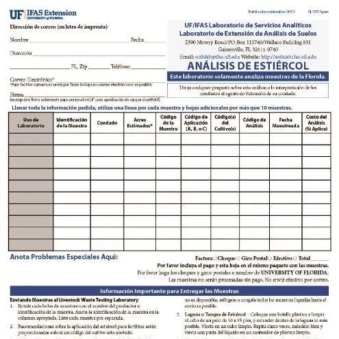 thumbnail for publication: Hoja de Información: Análisis de Estiércol